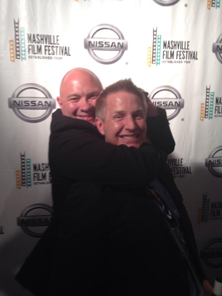 John Renken with director at Nashville Film Festival premiere