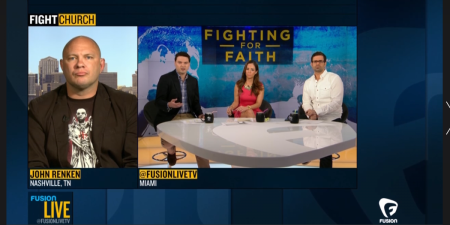 John Renken on Fusion Live TV — Fighting for Faith segment